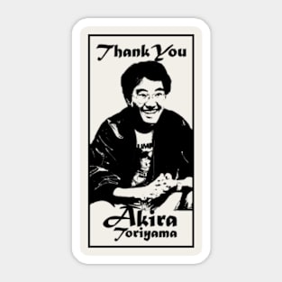 Thank You Toriyama-san Sticker